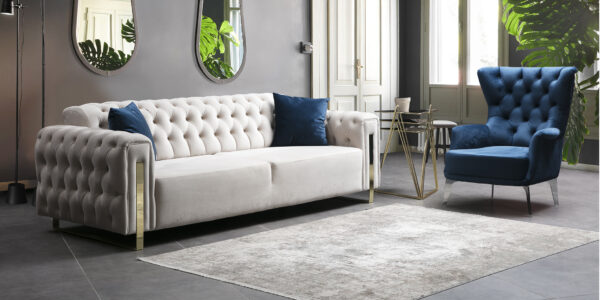 Diesel Sofa Set (Tufted/Fluted) - Image 12