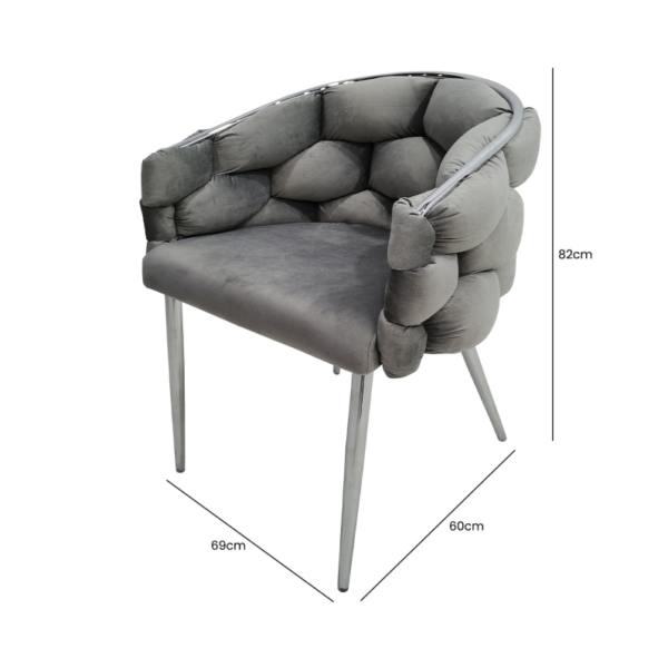 Bubbles Dining Chair - Image 7