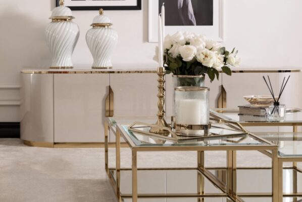 Parma Tv Unit (Black/Cream)