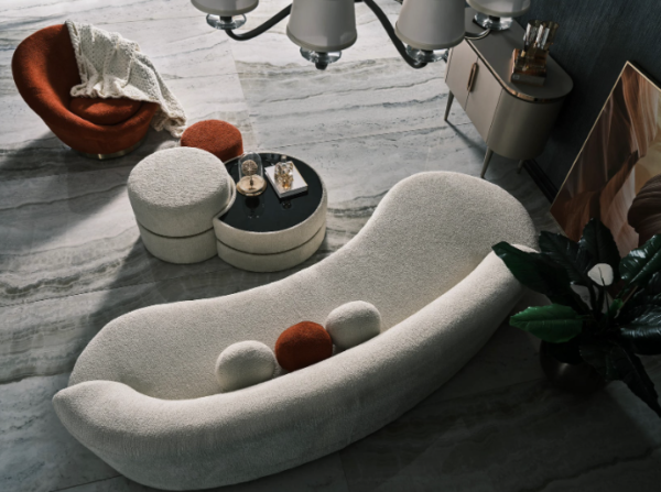 Laila Curve Sofa - Image 3