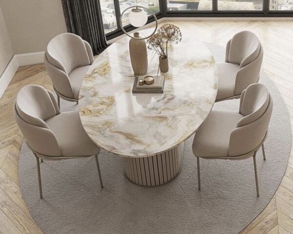 Blush Dining Room Set