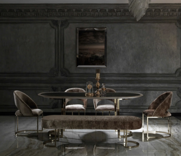 Lyon Dining Room Set (Black/Cappuccino/Cream) - Image 10