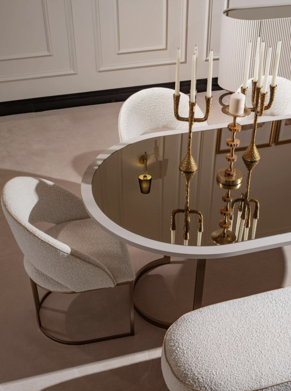 Lyon Dining Room Set (Black/Cappuccino/Cream) - Image 20