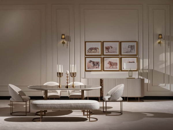 Lyon Dining Room Set (Black/Cappuccino/Cream) - Image 13