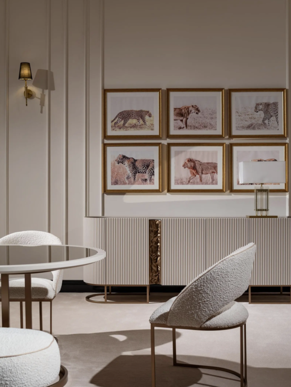 Lyon Dining Room Set (Black/Cappuccino/Cream) - Image 19