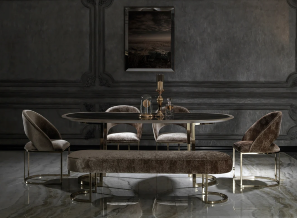 Lyon Dining Room Set (Black/Cappuccino/Cream) - Image 21
