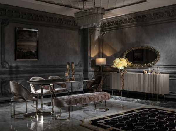 Lyon Dining Room Set (Black/Cappuccino/Cream) - Image 14