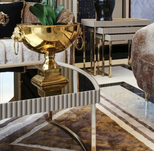 Lyon Coffee Table (Black/Cappuccino/Cream) - Image 2