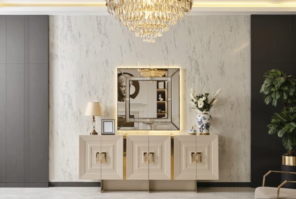 Meridian Sideboard & Mirror