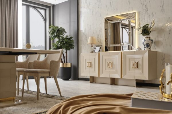 Meridian Sideboard & Mirror - Image 3