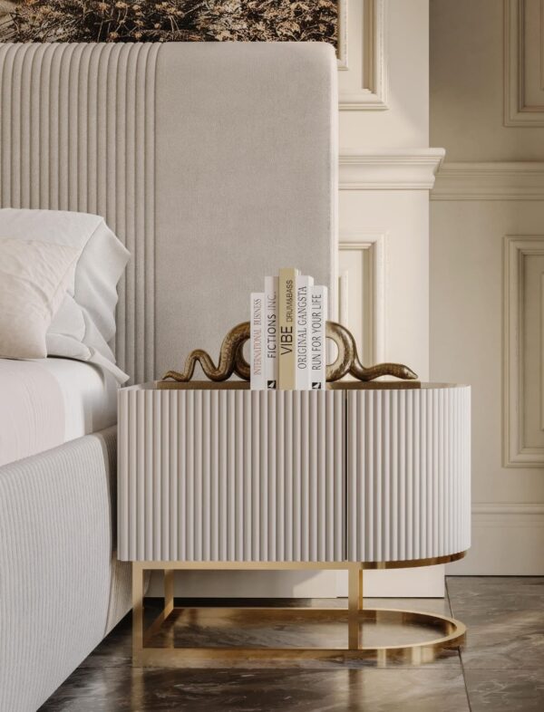 Lyon Bedroom Collection (Black/Cappuccino/Cream) - Image 22