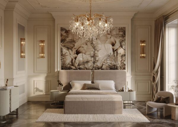 Lyon Bedroom Collection (Black/Cappuccino/Cream) - Image 8