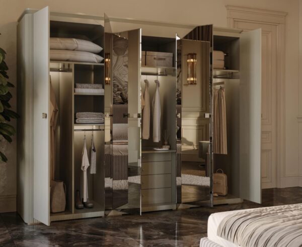Lyon Bedroom Collection (Black/Cappuccino/Cream) - Image 3