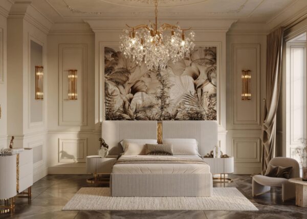 Lyon Bedroom Collection (Black/Cappuccino/Cream) - Image 28