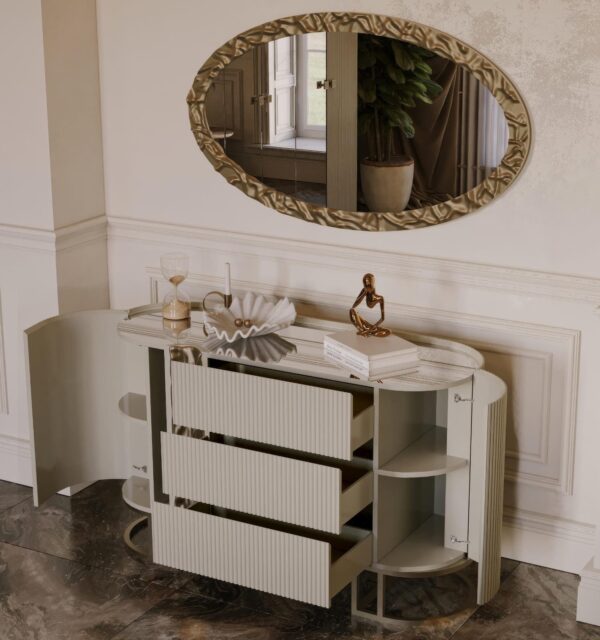 Lyon Bedroom Collection (Black/Cappuccino/Cream) - Image 11