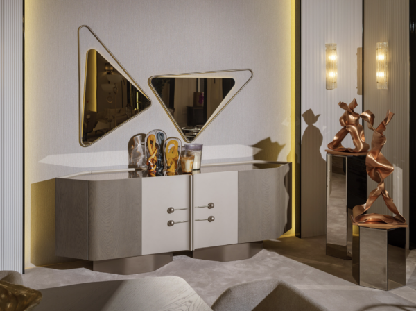 Chanel Sideboard & Mirror
