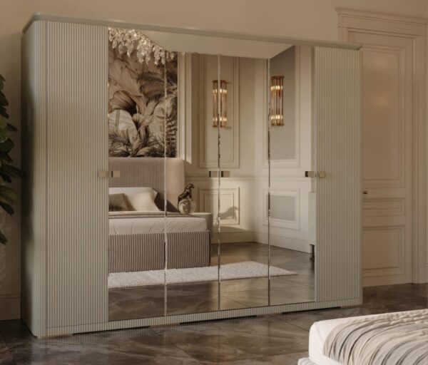 Lyon Bedroom Collection (Black/Cappuccino/Cream) - Image 2