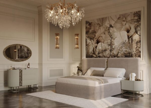 Lyon Bedroom Collection (Black/Cappuccino/Cream) - Image 9