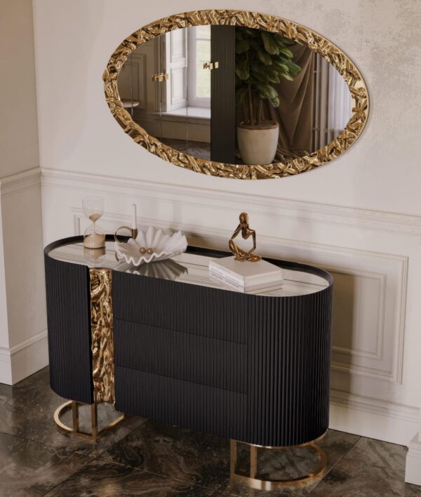 Lyon Bedroom Collection (Black/Cappuccino/Cream) - Image 13
