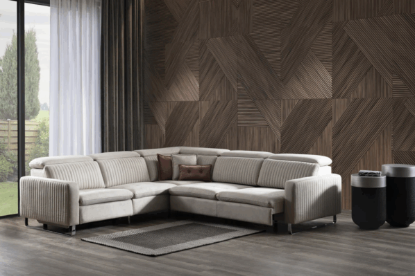 Lille Modular Corner Sofa (Recliner + Sofa Bed)