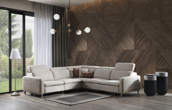 Lille Modular Corner Sofa (Recliner + Sofa Bed) - Image 9