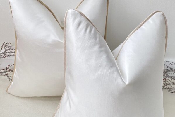 White Chanele Cushion