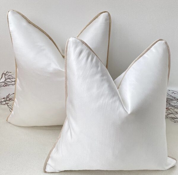 White Chanele Cushion
