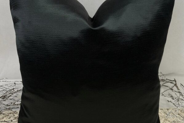 Laura Black Cushion
