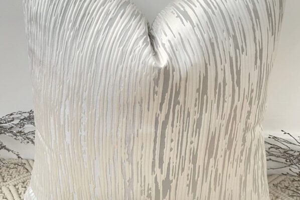 Silver Zinke Cushion