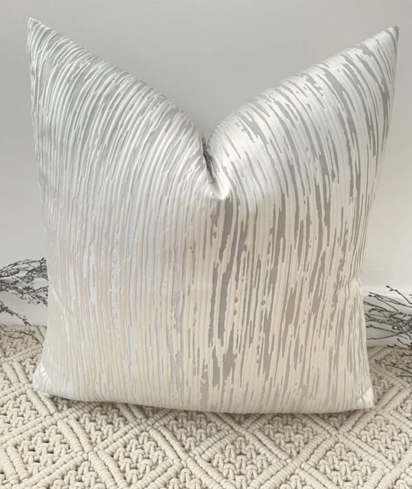 Silver Zinke Cushion