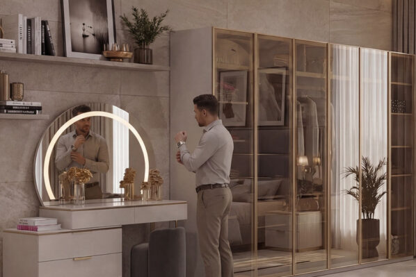 Eyna Dresser + Mirror