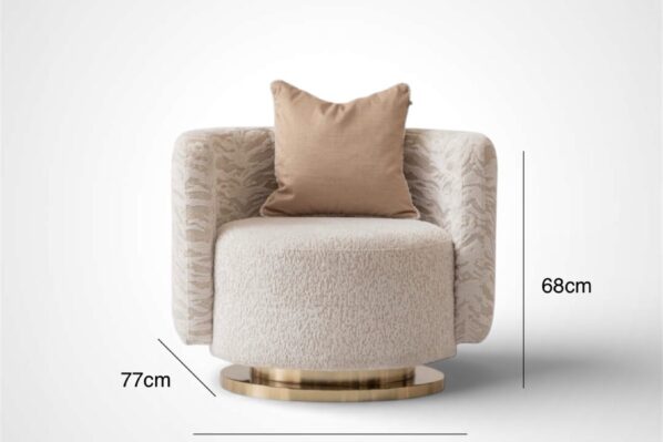 Parma Swivel Armchair