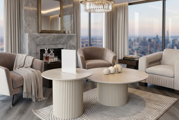 Riyadh Coffee Table (Exclusive Ceramic)