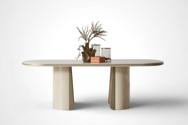 Farella Table (Beige/Ecru)