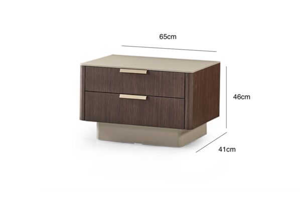 Soleil Bedside Table